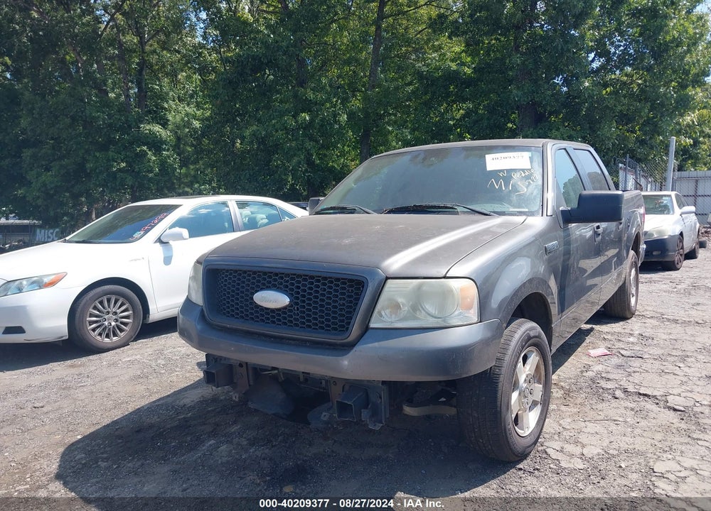 2006 FORD F-150 XLT VIN: 1FTRW12W16FB66014