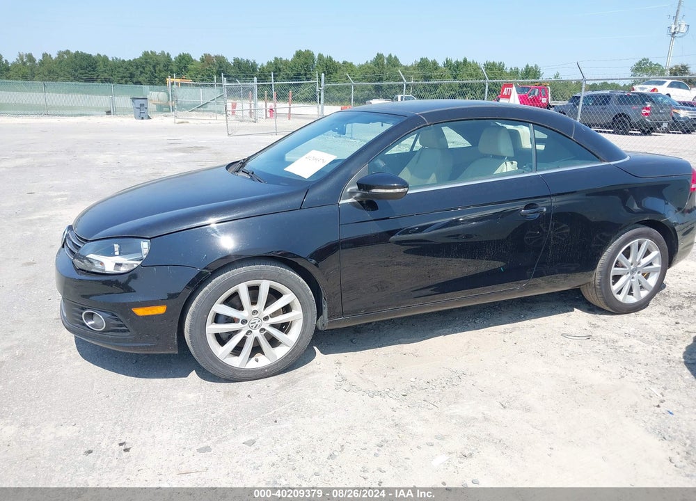 2012 VOLKSWAGEN EOS KOMFORT VIN: WVWBW7AH6CV005313