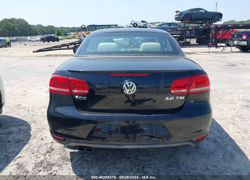 2012 VOLKSWAGEN EOS KOMFORT VIN: WVWBW7AH6CV005313