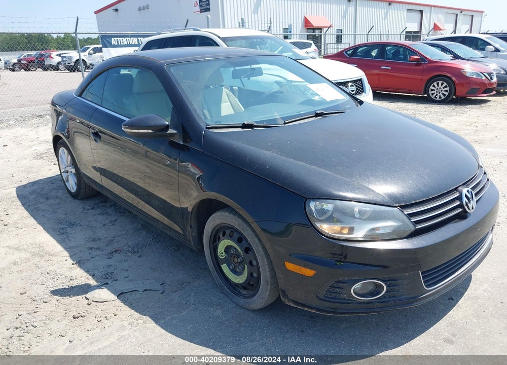 2012 VOLKSWAGEN EOS KOMFORT VIN: WVWBW7AH6CV005313