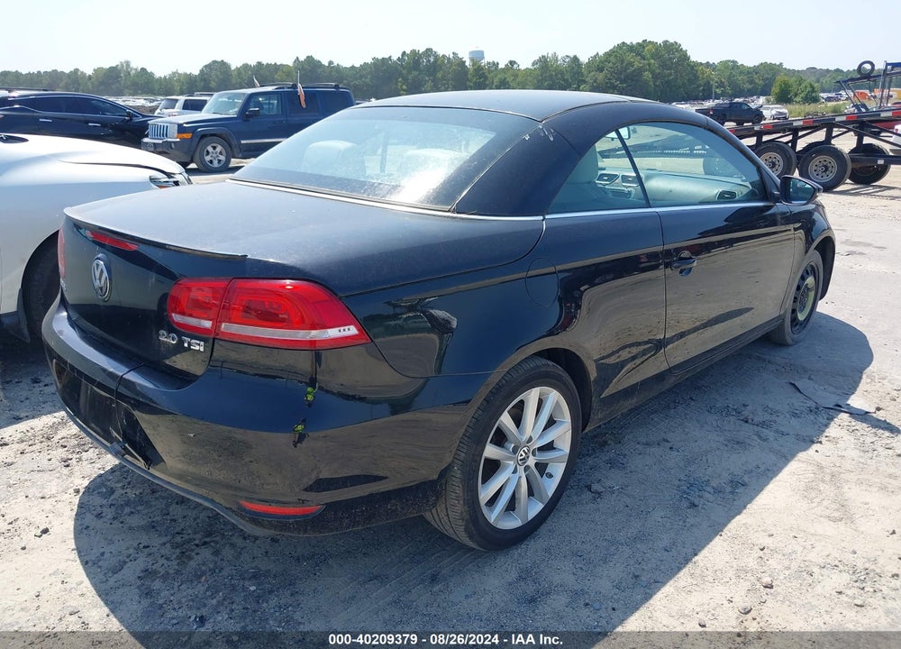 2012 VOLKSWAGEN EOS KOMFORT VIN: WVWBW7AH6CV005313