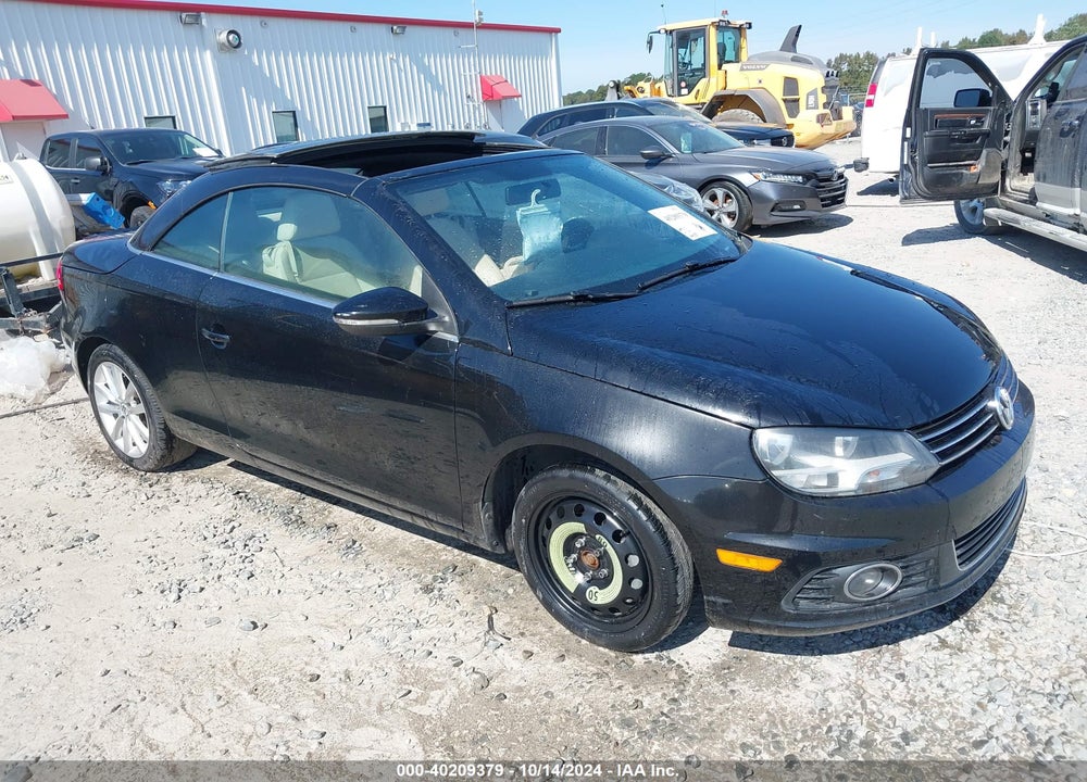 2012 VOLKSWAGEN EOS KOMFORT VIN: WVWBW7AH6CV005313