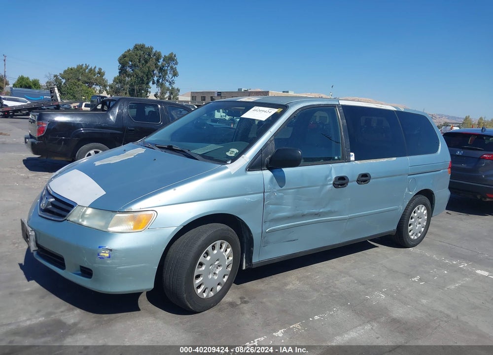 2003 HONDA ODYSSEY LX VIN: 5FNRL18523B117380
