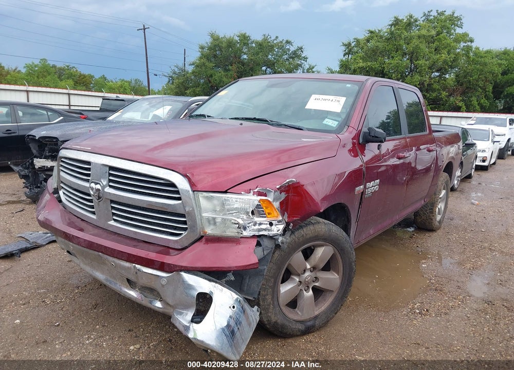 2019 RAM 1500 CLASSIC BIG HORN 4X4 5'7 BOX VIN: 1C6RR7LT4KS707841