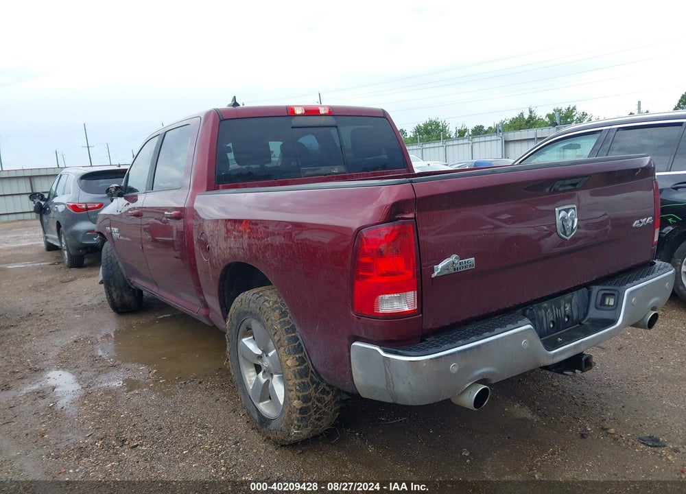 2019 RAM 1500 CLASSIC BIG HORN 4X4 5'7 BOX VIN: 1C6RR7LT4KS707841
