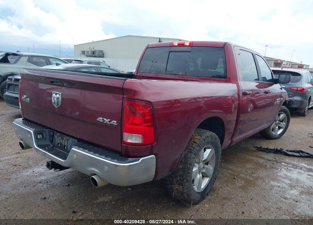 2019 RAM 1500 CLASSIC BIG HORN 4X4 5'7 BOX VIN: 1C6RR7LT4KS707841
