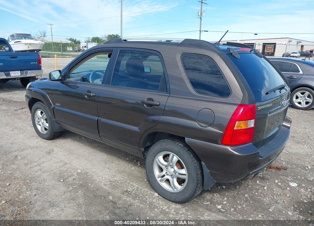 2007 KIA SPORTAGE EX V6 VIN: KNDJE723177357842