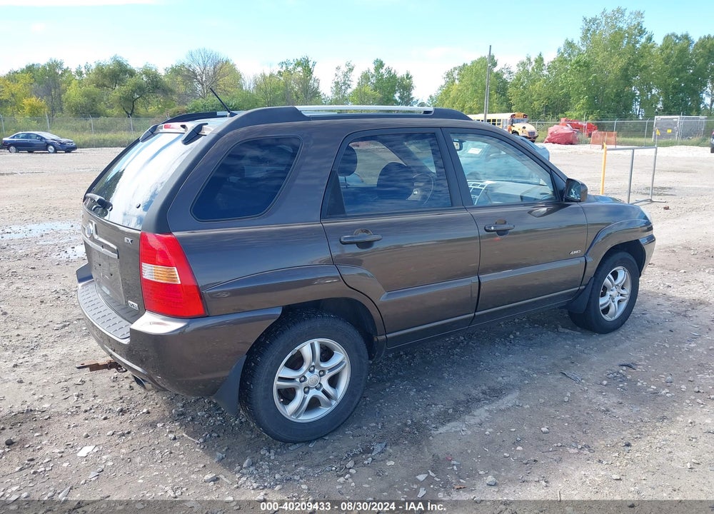 2007 KIA SPORTAGE EX V6 VIN: KNDJE723177357842