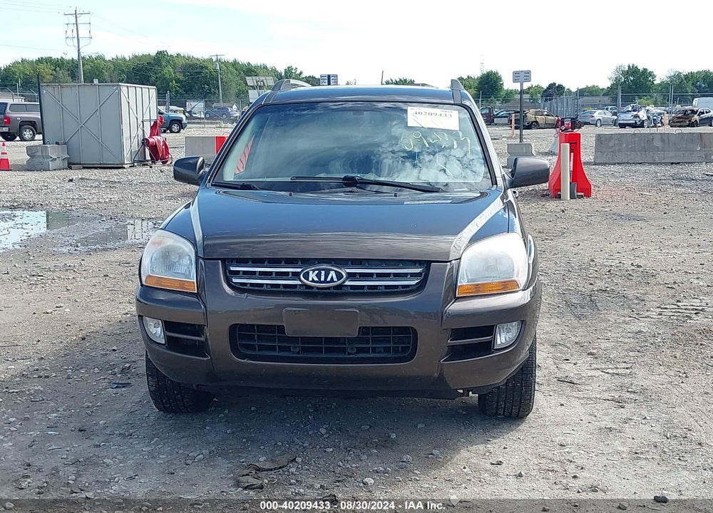2007 KIA SPORTAGE EX V6 VIN: KNDJE723177357842
