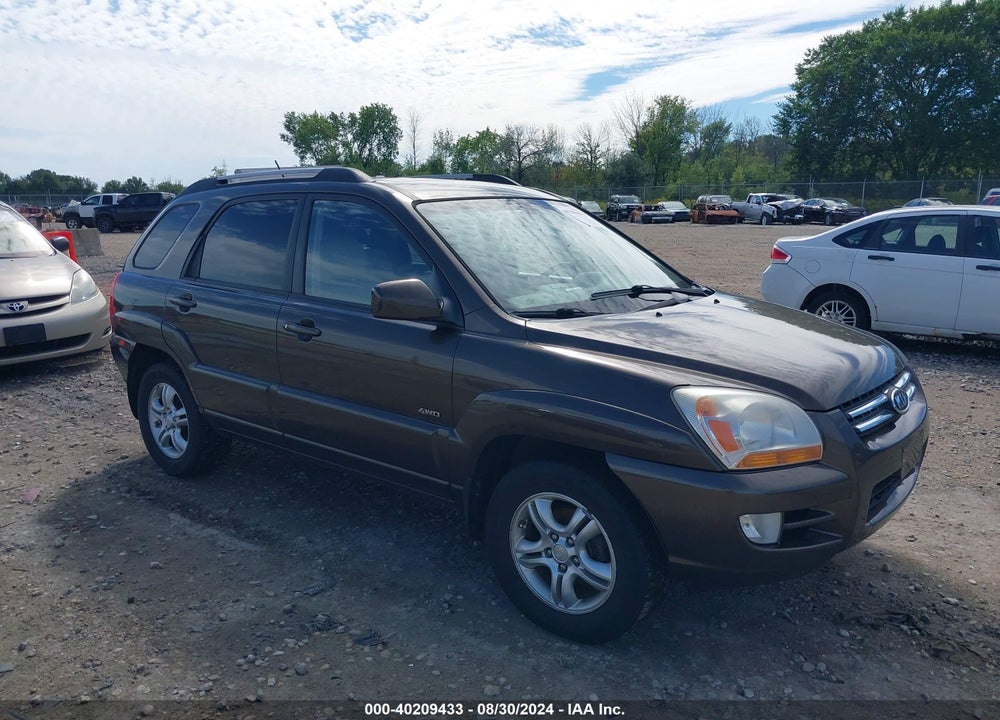 2007 KIA SPORTAGE EX V6 VIN: KNDJE723177357842