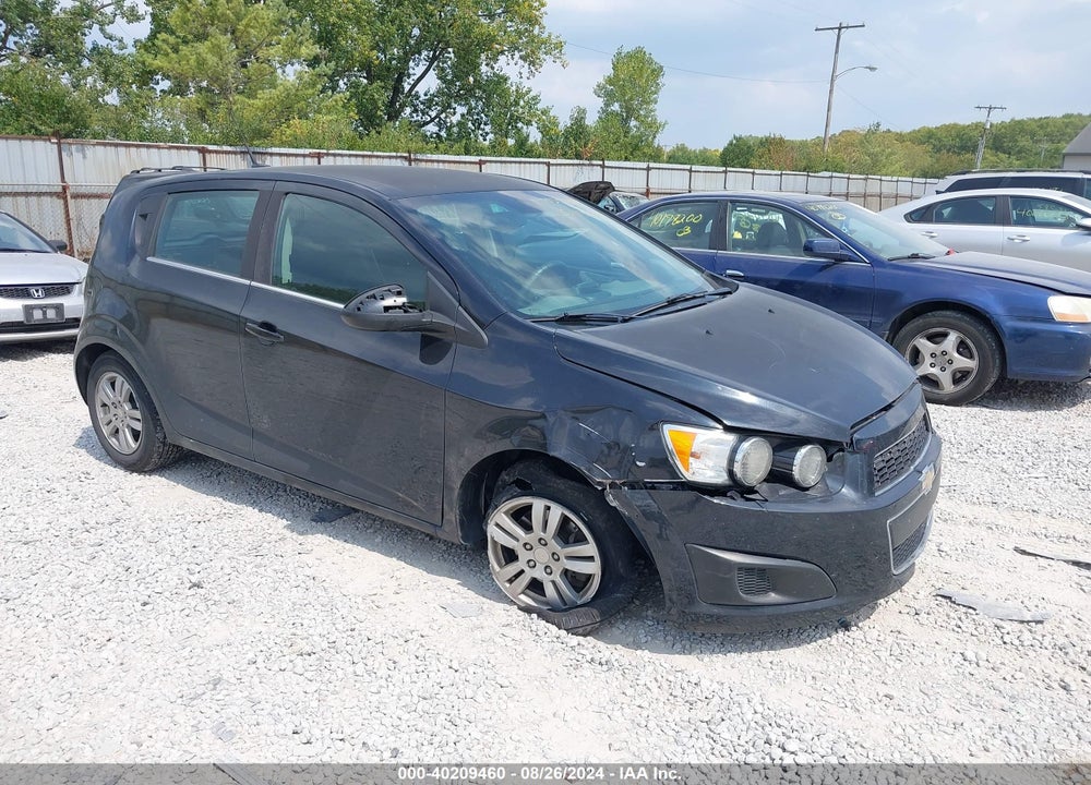 2013 CHEVROLET SONIC LT AUTO VIN: 1G1JC6SH1D4219042