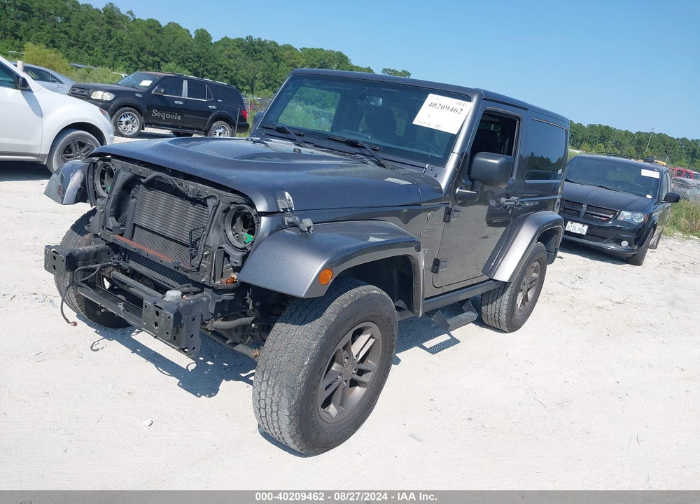2016 JEEP WRANGLER 75TH ANNIVERSARY VIN: 1C4GJWBG1GL278813