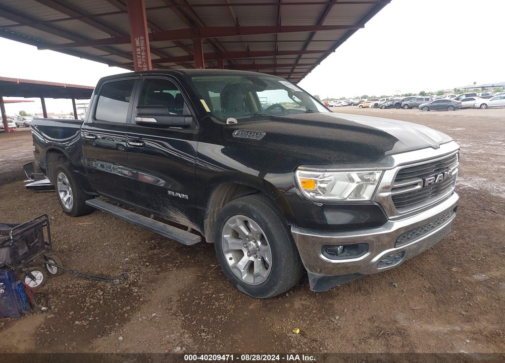 2020 RAM 1500 BIG HORN 4X2 5'7 BOX VIN: 1C6RREFTXLN237766