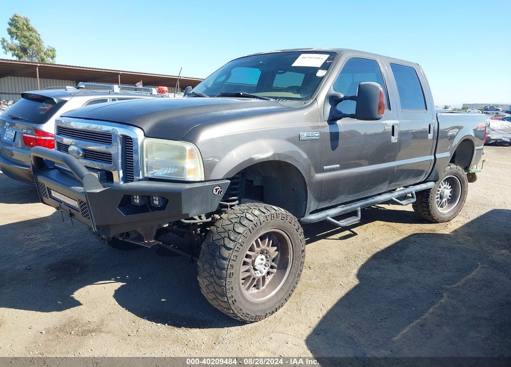 2006 FORD F-250 VIN: 1FTSW21P06EC80884