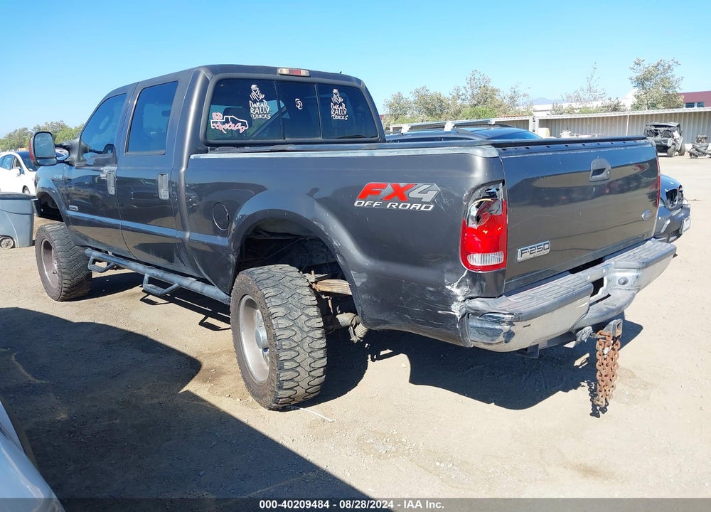 2006 FORD F-250 VIN: 1FTSW21P06EC80884
