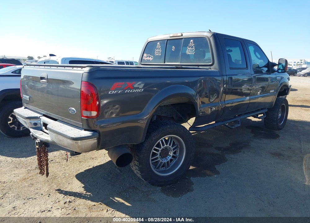 2006 FORD F-250 VIN: 1FTSW21P06EC80884