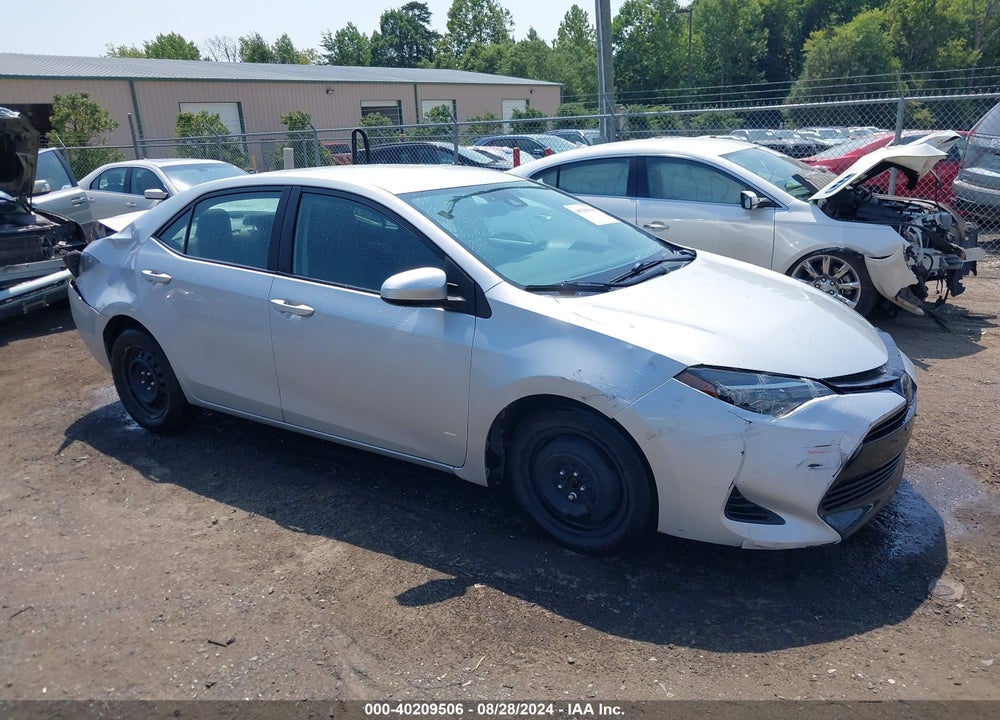 2019 TOYOTA COROLLA LE VIN: 2T1BURHE0KC145288