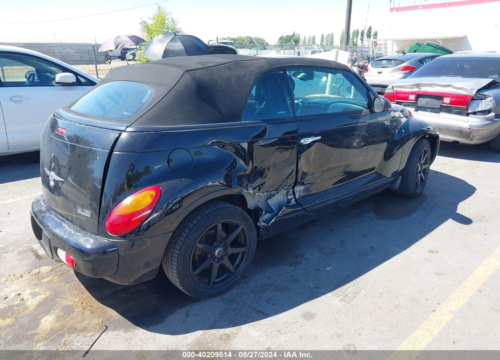 2005 CHRYSLER PT CRUISER GT VIN: 3C3AY75S75T362289