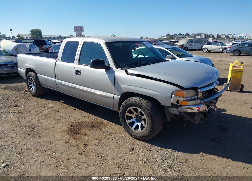 2005 GMC SIERRA 1500 SLE VIN: 1GTEC19T55E192106