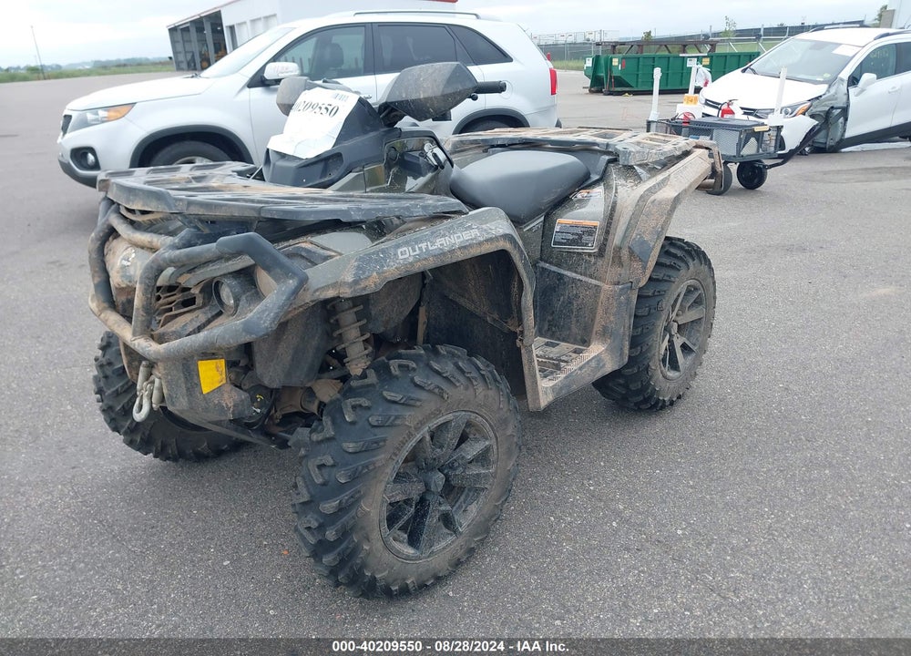2021 CAN-AM OUTLANDER XT 850/XT-P 850 VIN: 3JBLKAU40MJ001280