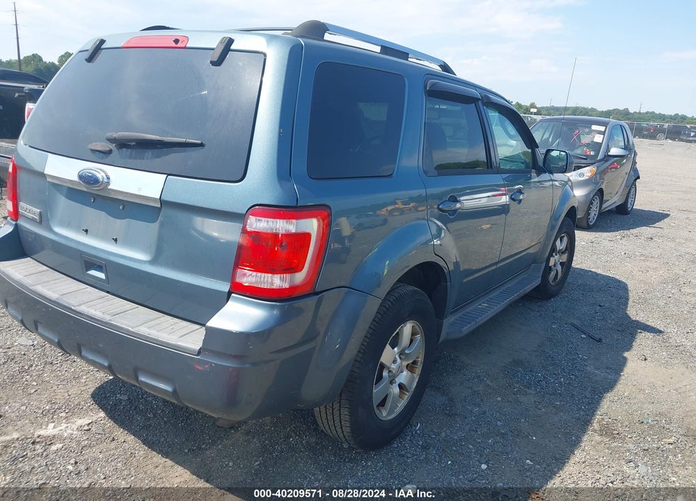 2011 FORD ESCAPE LIMITED VIN: 1FMCU0E7XBKC08042