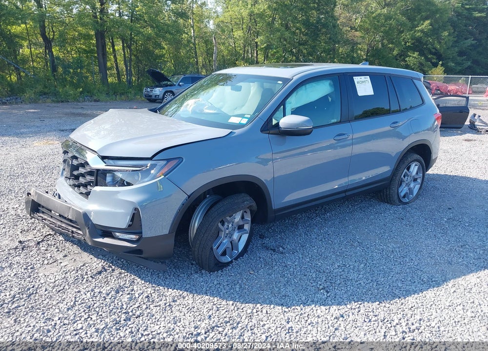 2024 HONDA PASSPORT AWD EX-L VIN: 5FNYF8H5XRB017757