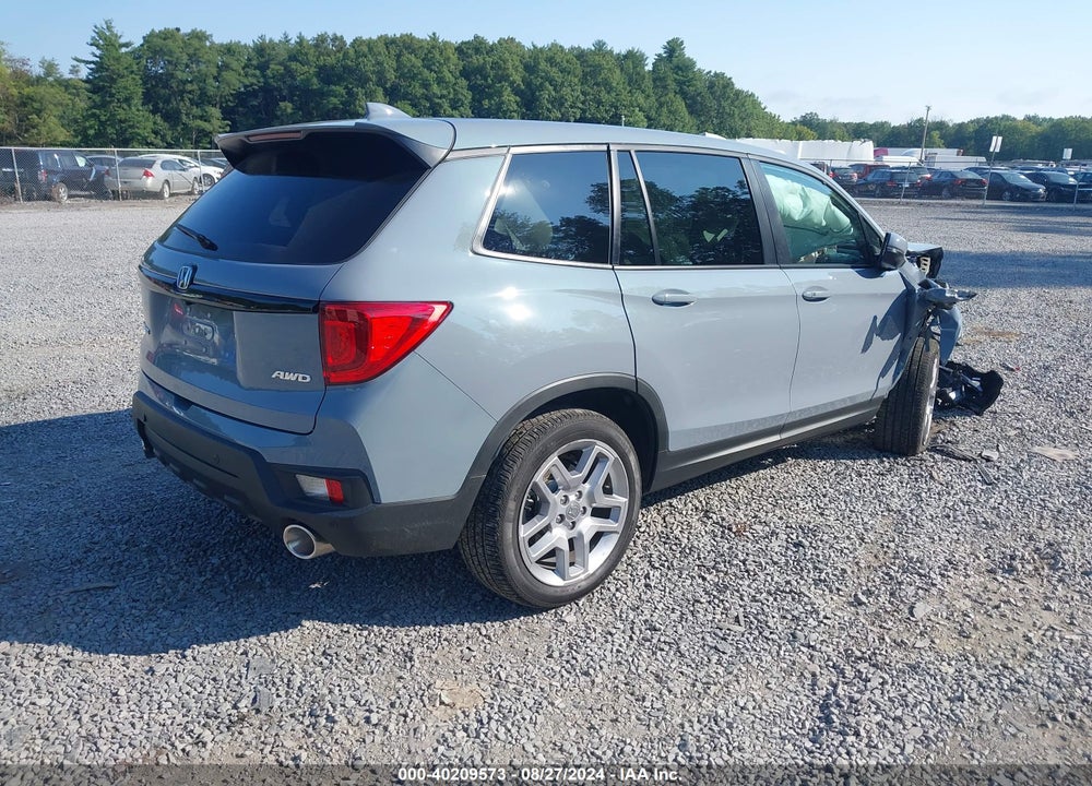 2024 HONDA PASSPORT AWD EX-L VIN: 5FNYF8H5XRB017757