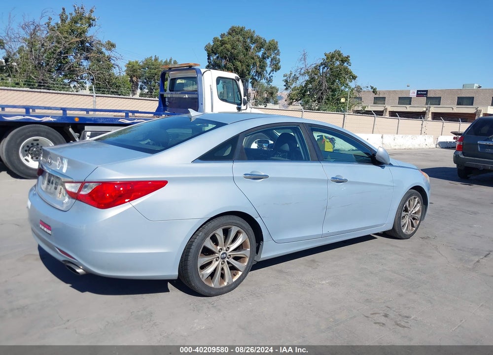 2011 HYUNDAI SONATA SE VIN: 5NPEC4ACXBH222581