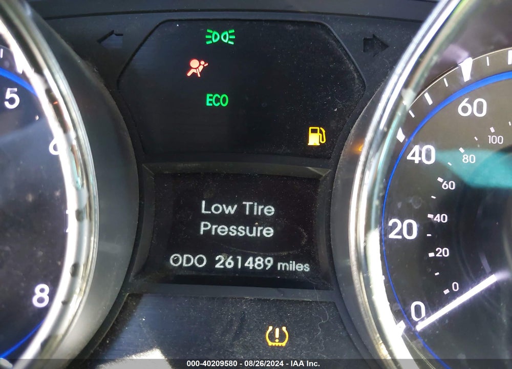 2011 HYUNDAI SONATA SE VIN: 5NPEC4ACXBH222581