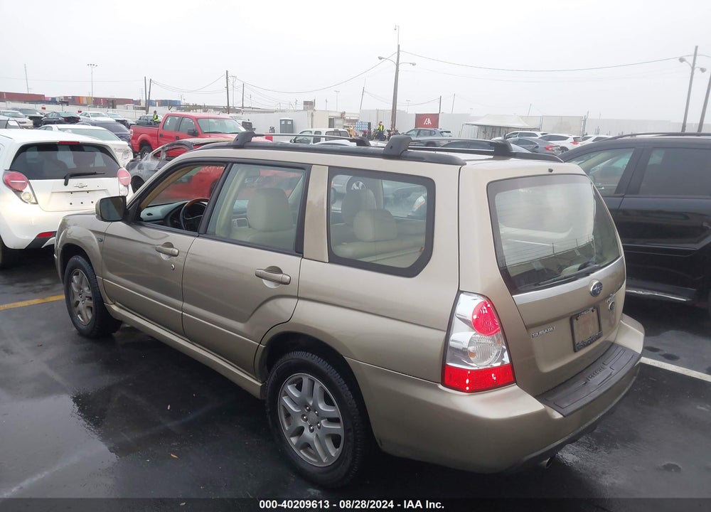 2008 SUBARU FORESTER 2.5X L.L. BEAN EDITION VIN: JF1SG67688H707870