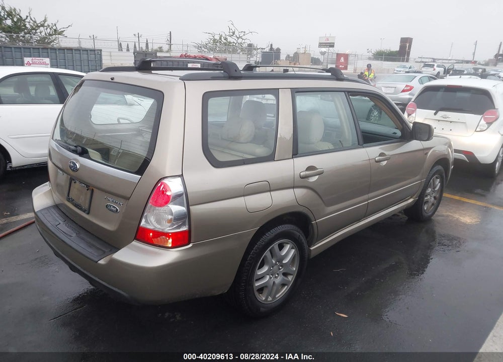 2008 SUBARU FORESTER 2.5X L.L. BEAN EDITION VIN: JF1SG67688H707870