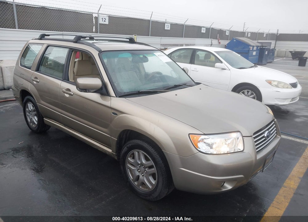 2008 SUBARU FORESTER 2.5X L.L. BEAN EDITION VIN: JF1SG67688H707870