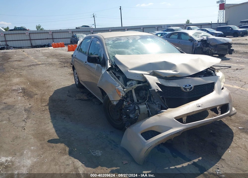 2009 TOYOTA COROLLA LE VIN: 2T1BU40E69C156482