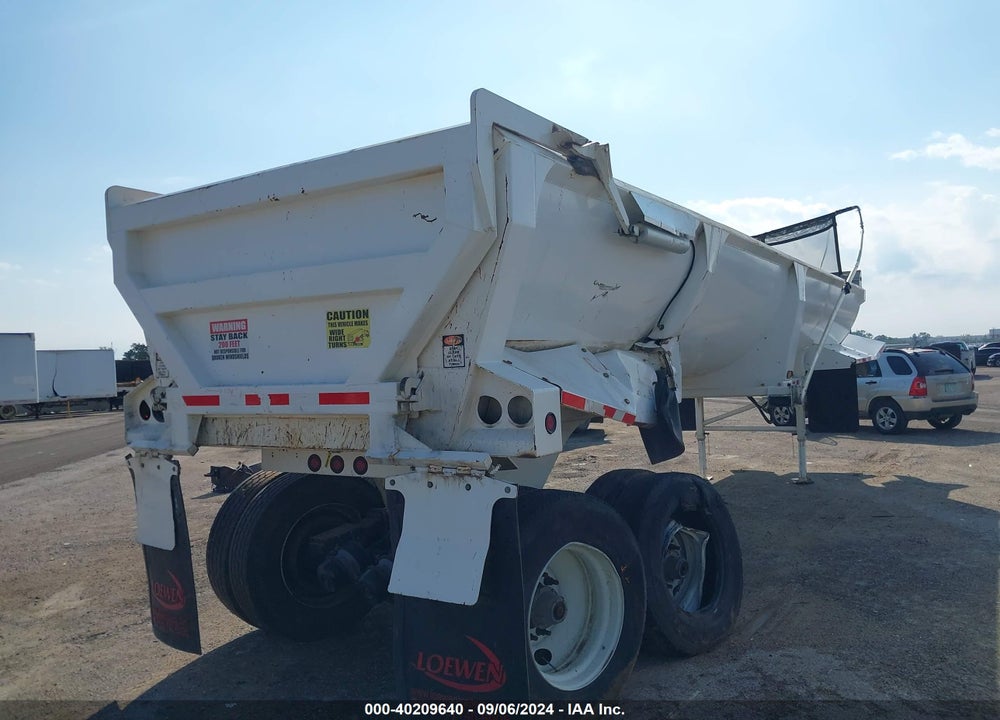 2021 TRAILER PUMA 32' DUMP SEMI- VIN: 3S9PHBV29MW092057