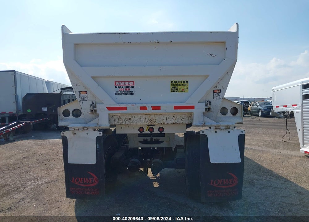 2021 TRAILER PUMA 32' DUMP SEMI- VIN: 3S9PHBV29MW092057