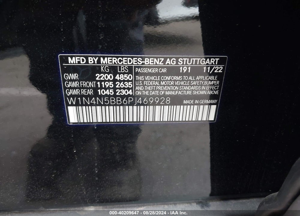 2023 MERCEDES-BENZ AMG GLA 35 4MATIC VIN: W1N4N5BB6PJ469928