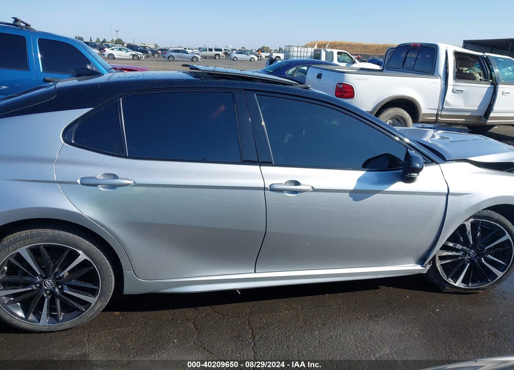2018 TOYOTA CAMRY XSE V6 VIN: 4T1BZ1HK0JU013668