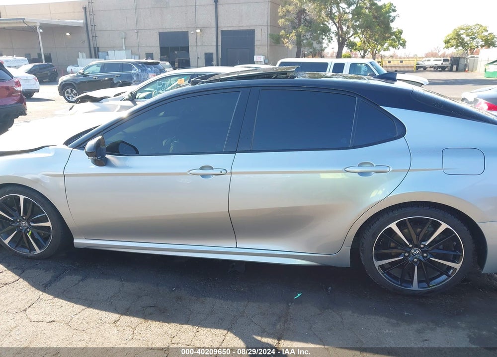 2018 TOYOTA CAMRY XSE V6 VIN: 4T1BZ1HK0JU013668