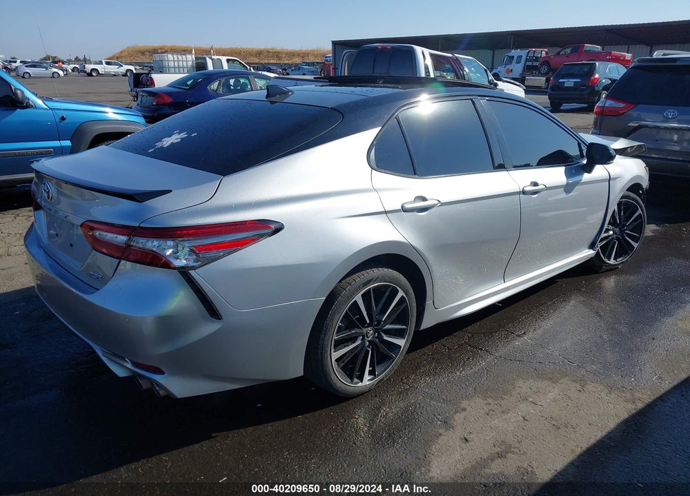2018 TOYOTA CAMRY XSE V6 VIN: 4T1BZ1HK0JU013668