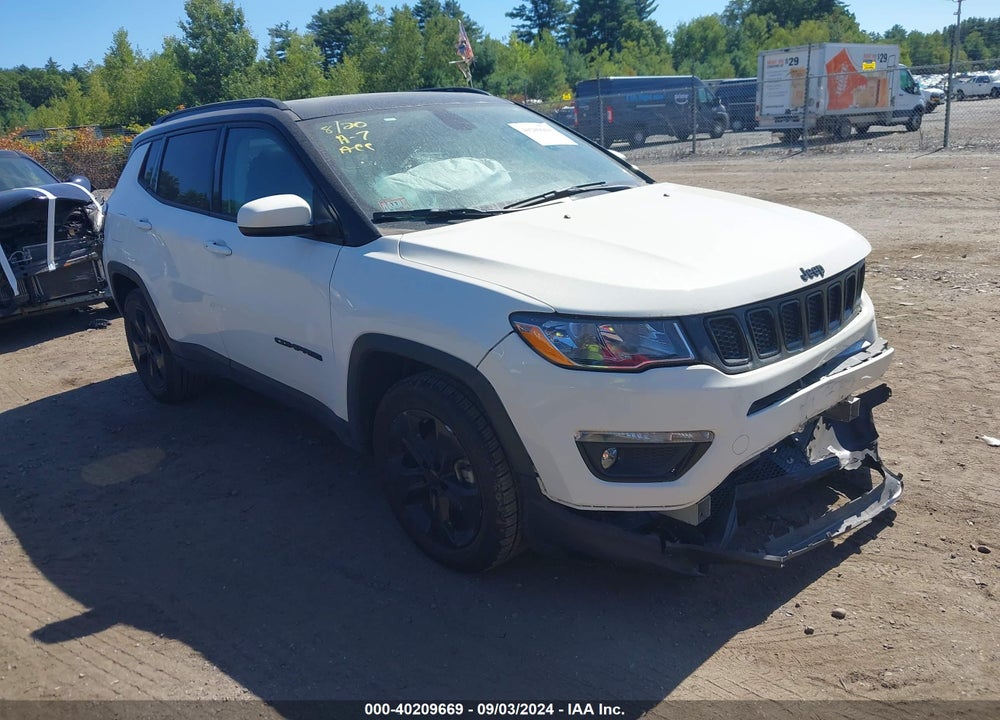 2020 JEEP COMPASS ALTITUDE 4X4 VIN: 3C4NJDBB8LT168436