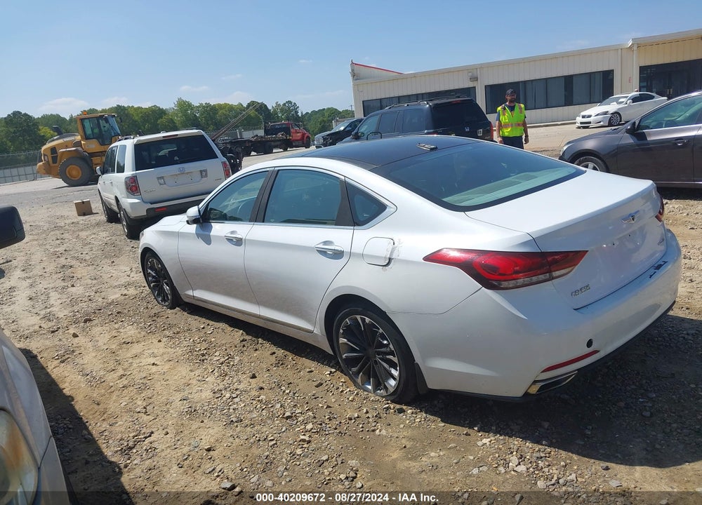 2015 HYUNDAI GENESIS VIN: KMHGN4JE4FU095788