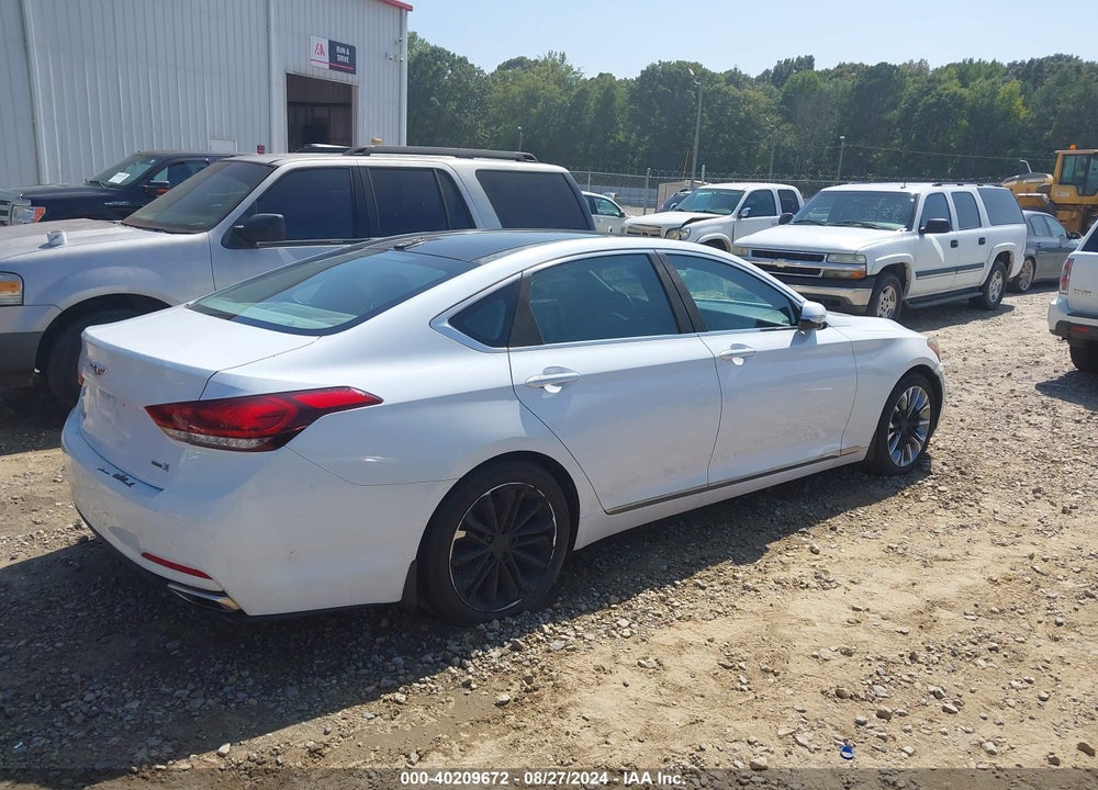 2015 HYUNDAI GENESIS VIN: KMHGN4JE4FU095788