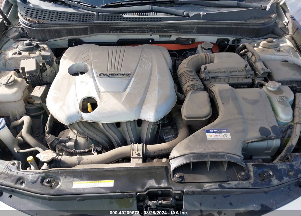 2012 HYUNDAI SONATA HYBRID VIN: KMHEC4A43CA028780