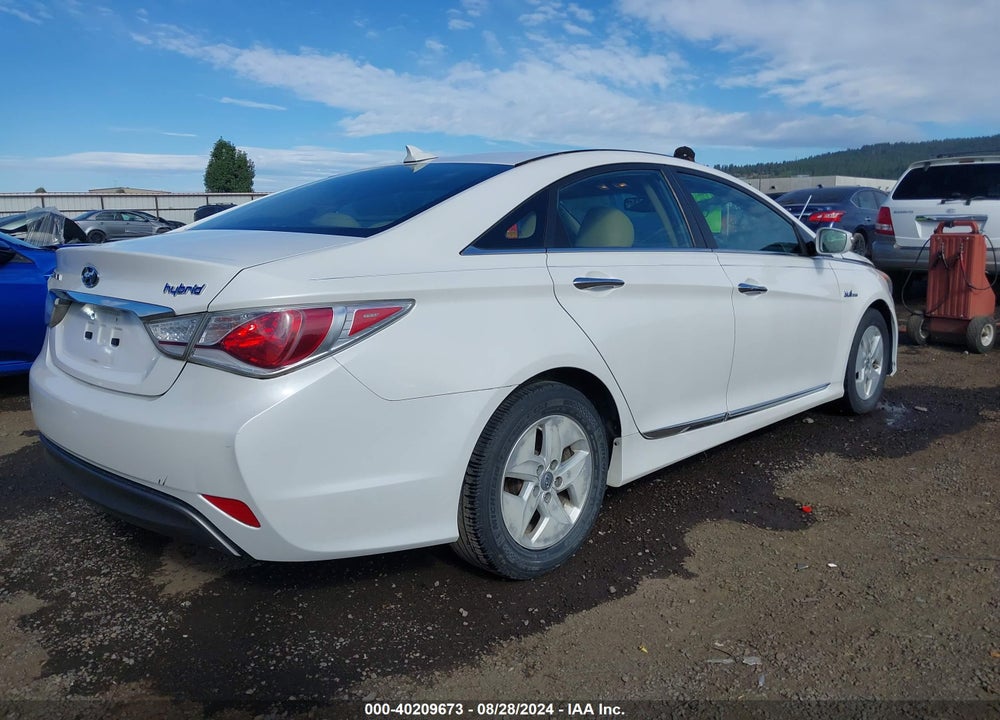 2012 HYUNDAI SONATA HYBRID VIN: KMHEC4A43CA028780
