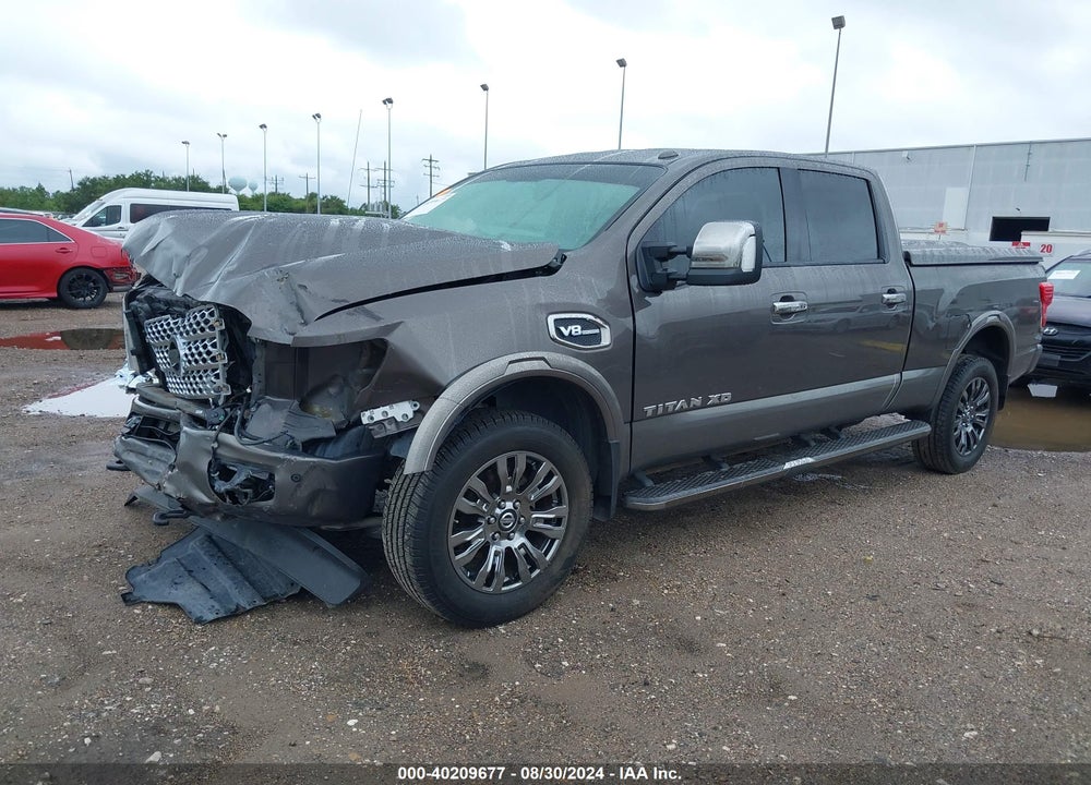 2016 NISSAN TITAN XD PLATINUM RESERVE GAS VIN: 1N6AA1F20GN512979