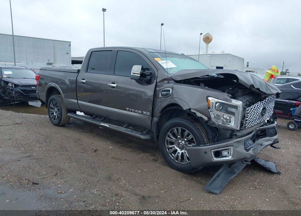 2016 NISSAN TITAN XD PLATINUM RESERVE GAS VIN: 1N6AA1F20GN512979