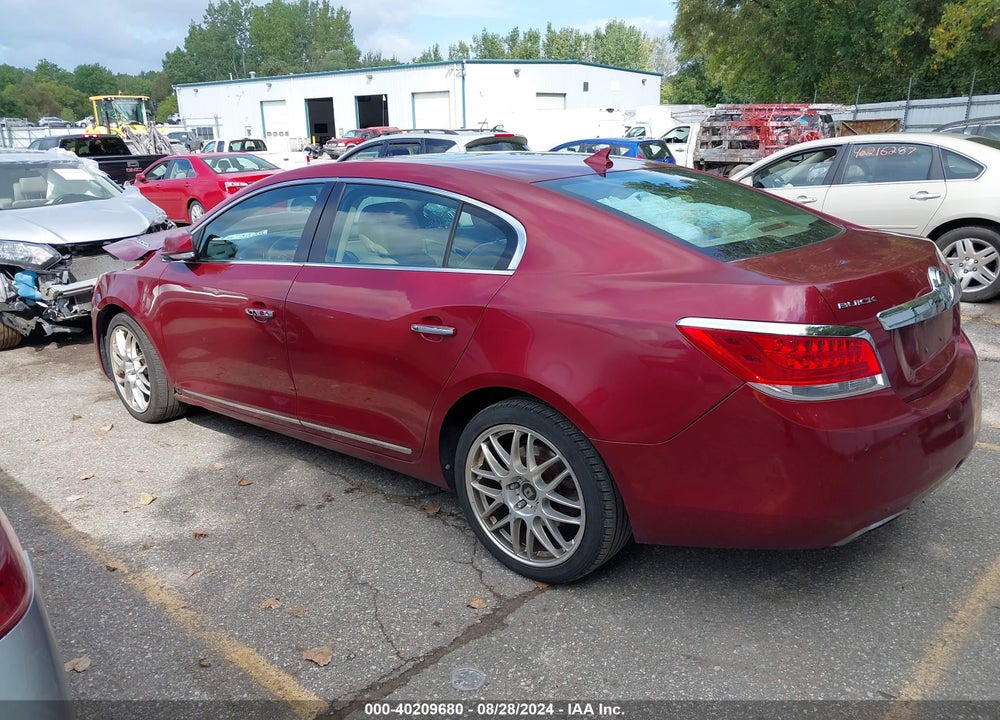 2010 BUICK LACROSSE CXS VIN: 1G4GE5EV1AF104704