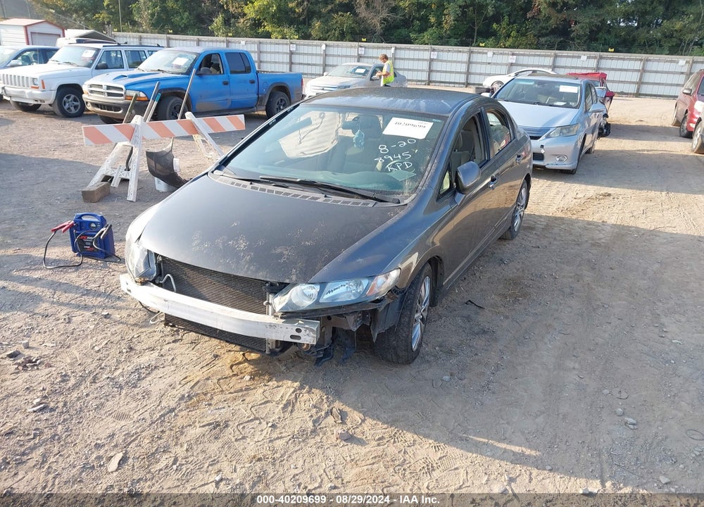 2010 HONDA CIVIC LX VIN: 2HGFA1F52AH528945