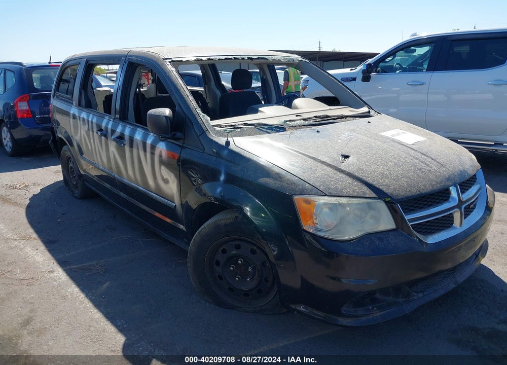 2013 DODGE GRAND CARAVAN AMERICAN VALUE PKG VIN: 2C4RDGBG3DR741690