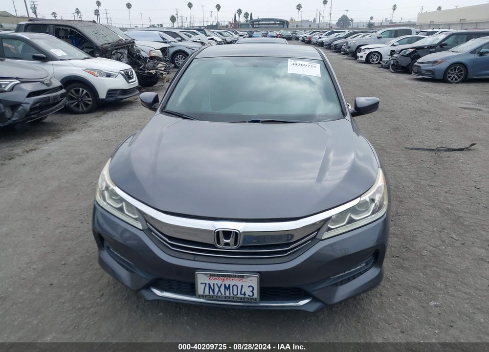 2017 HONDA ACCORD SPORT VIN: 1HGCR2F58HA092337